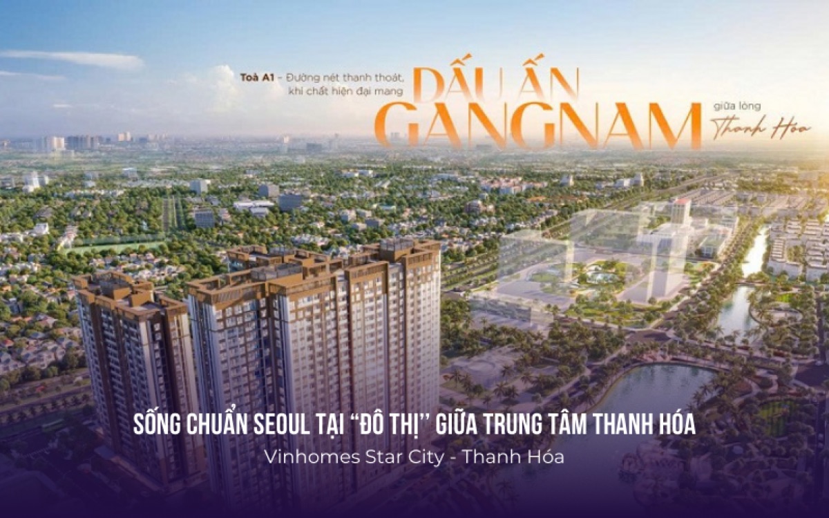 Phối cảnh phân khu K-Park Avenue phong cách Hàn Quốc