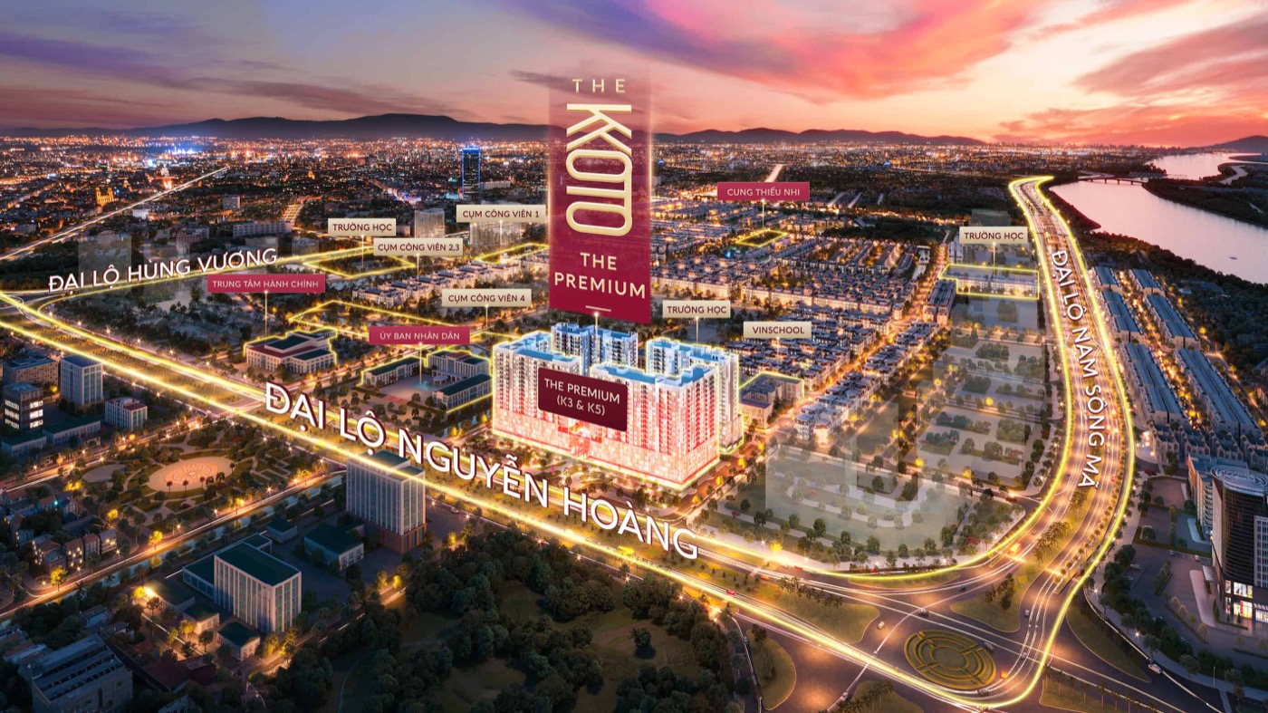 Bản đồ vị trí Vinhomes Star City và liên kết vùng TP Thanh Hóa